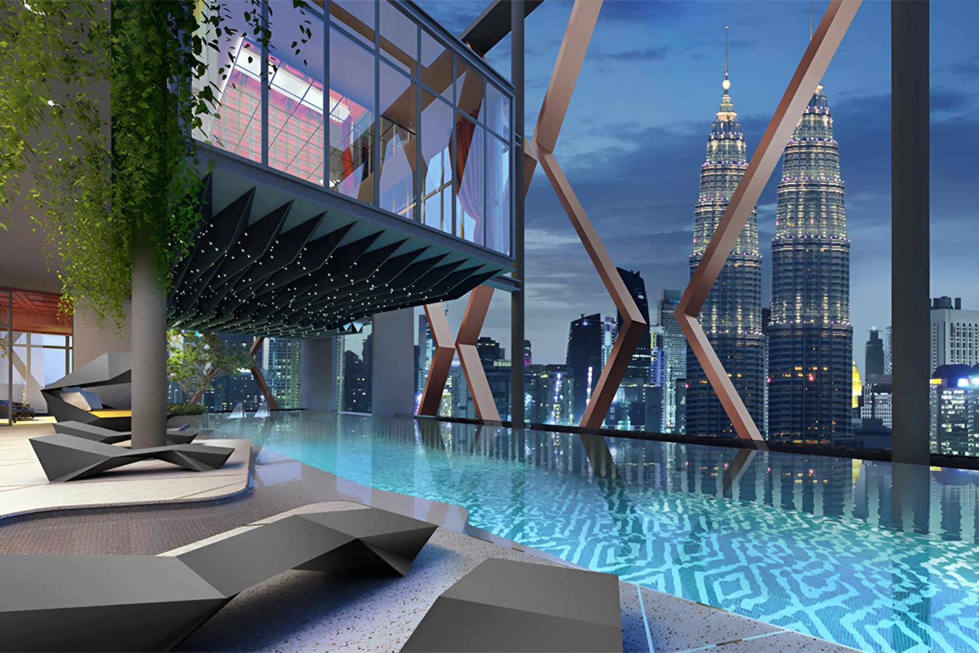 Scarletz Suites Klcc Kuala Lumpur Buitenkant foto